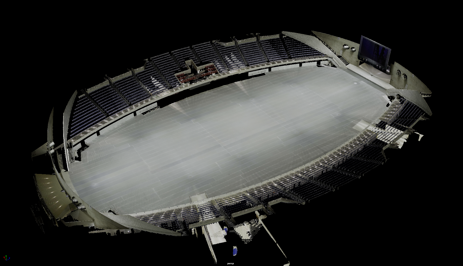 代々木第一体育館 スキャン